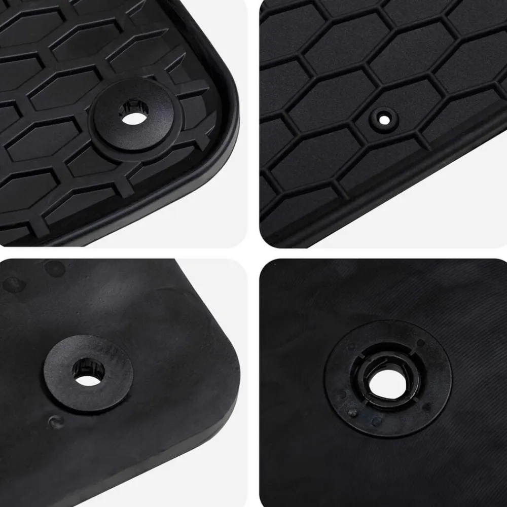 vidaXL Alfombrilla de Coche 4 pcs Negro adecuado para VW ID.3 2019- Hot