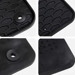 vidaXL Alfombrilla de Coche 3 pcs Negro Compatible con VW T5 2010-2015 Sale