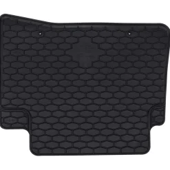 vidaXL Piezas Y Accesorios Para Vehículos-Alfombrilla de Coche 4 pcs Negro Goma