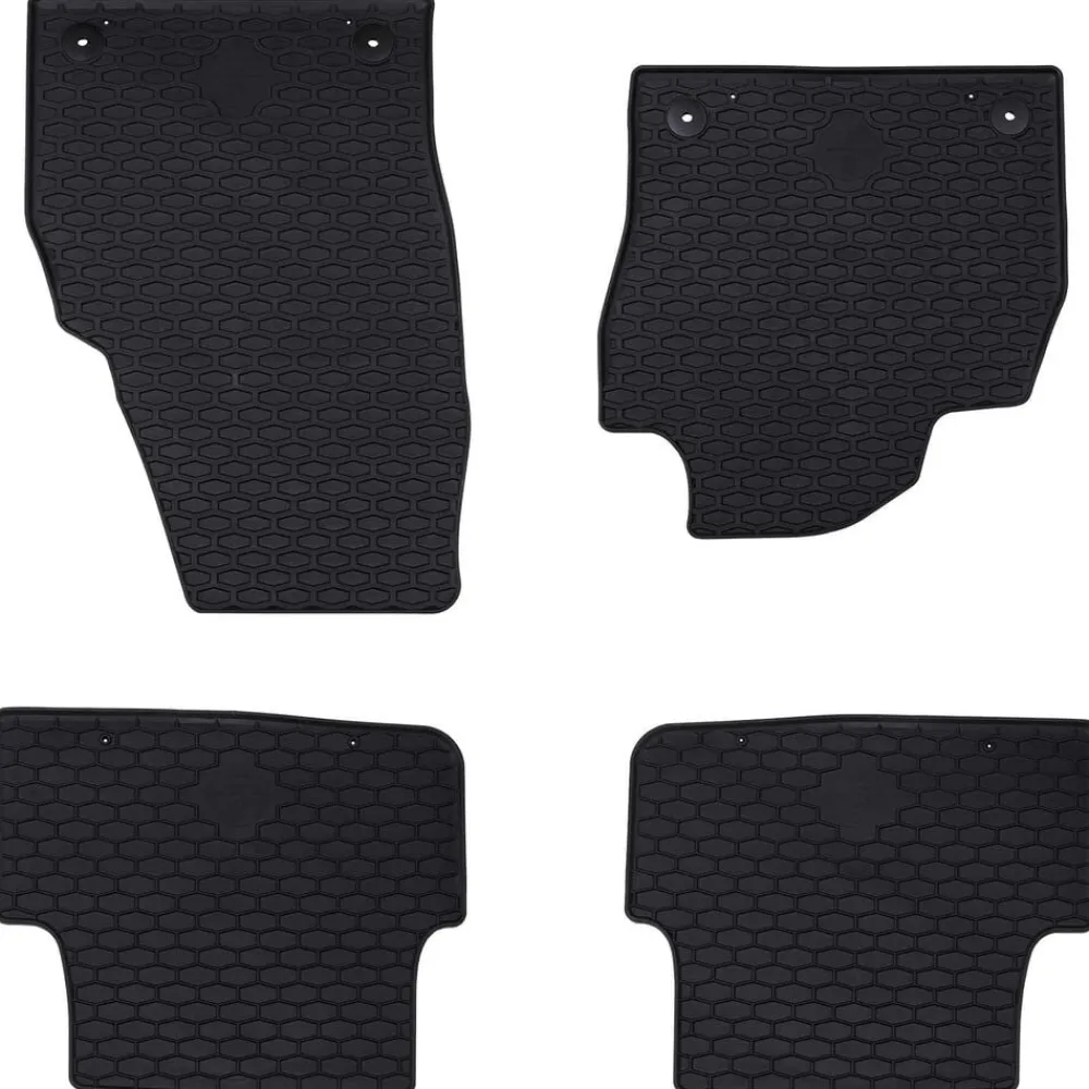 vidaXL Alfombrilla de Coche 4 pcs Negro Adecuado para VW POLO 2021- Sale