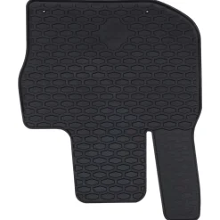 vidaXL Alfombrilla de Coche 4 pcs Negro Goma Online