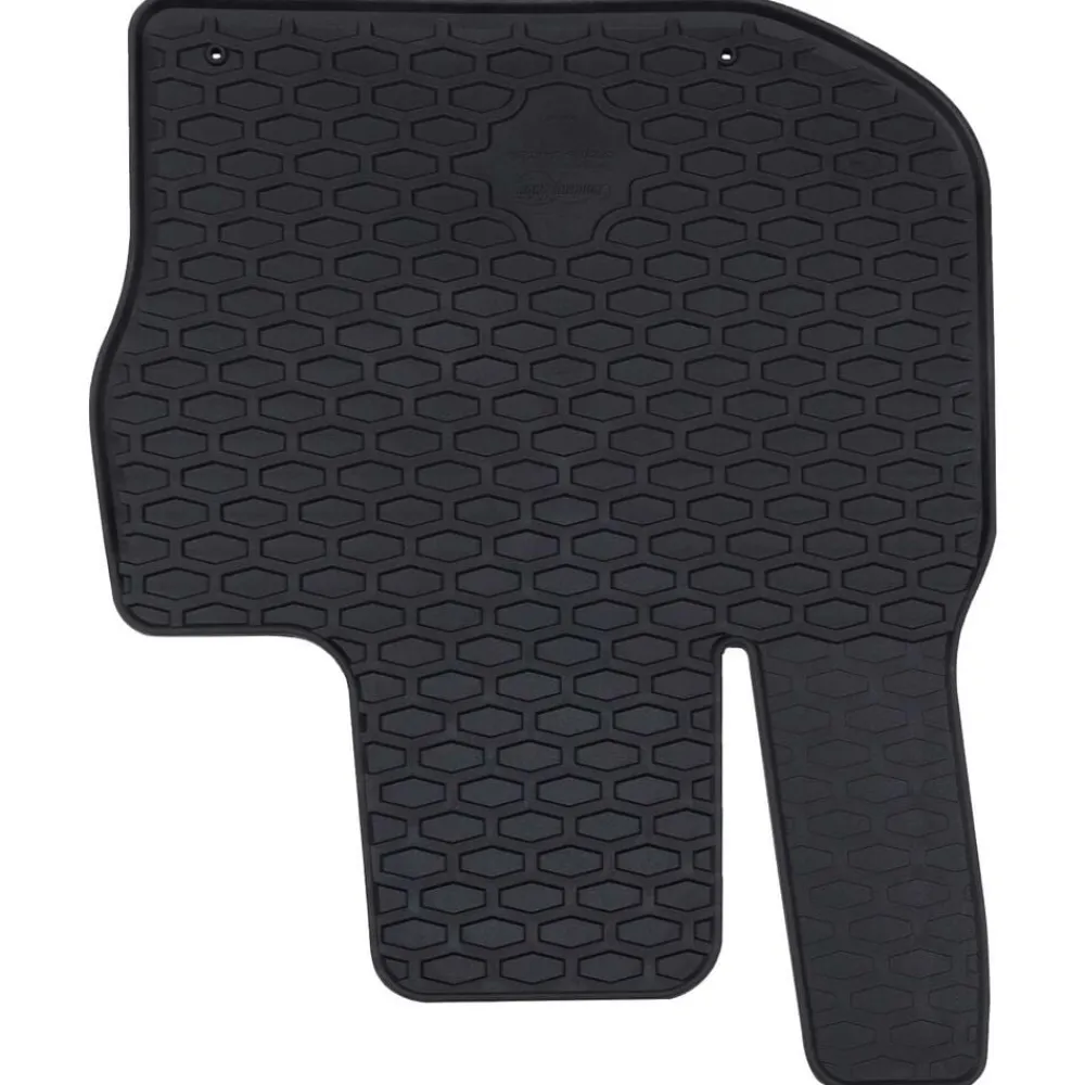 vidaXL Alfombrilla de Coche 4 pcs Negro Goma Online