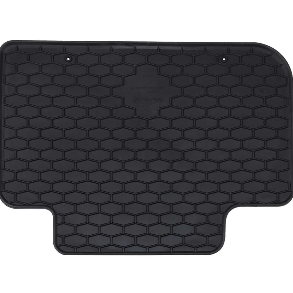 vidaXL Alfombrilla de Coche 4 pcs Negro Goma Online