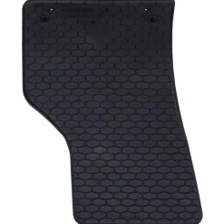 vidaXL Piezas Y Accesorios Para Vehículos-Alfombrilla de Coche 4 pcs Negro Goma