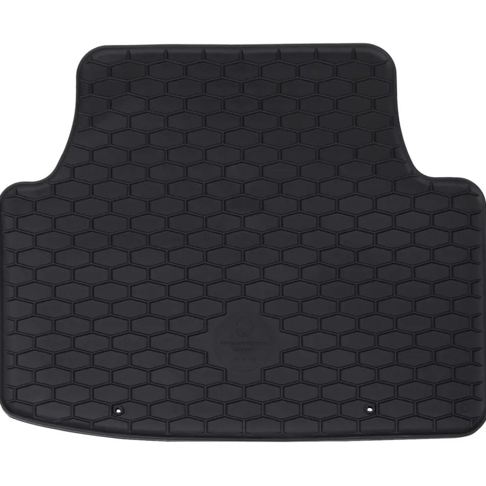vidaXL Piezas Y Accesorios Para Vehículos-Alfombrilla de Coche 4 pcs Negro Goma