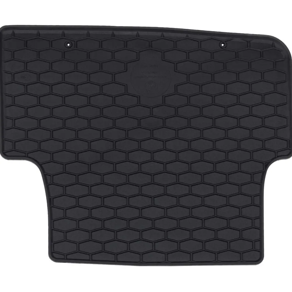 vidaXL Piezas Y Accesorios Para Vehículos-Alfombrilla de Coche 4 pcs Negro Goma