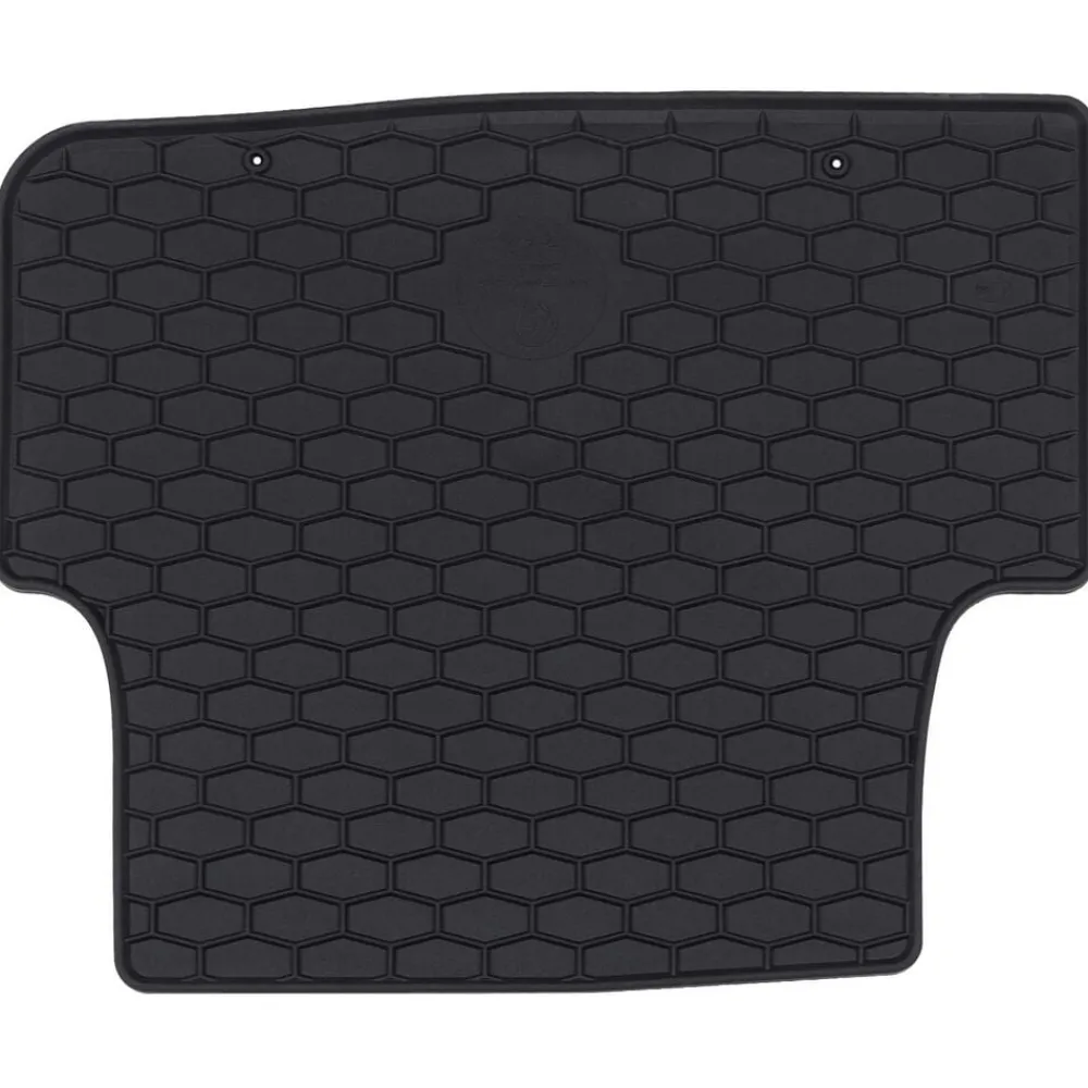 vidaXL Piezas Y Accesorios Para Vehículos-Alfombrilla de Coche 4 pcs Negro Goma