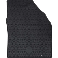 vidaXL Alfombrilla de Coche 4 pcs Negro Goma Sale
