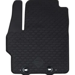 vidaXL Alfombrilla de Coche 4 pcs Negro Goma Sale