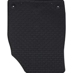 vidaXL Alfombrilla de Coche 4 pcs Negro Goma Online