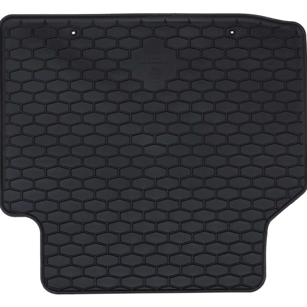 vidaXL Alfombrilla de Coche 4 pcs Negro Goma Online