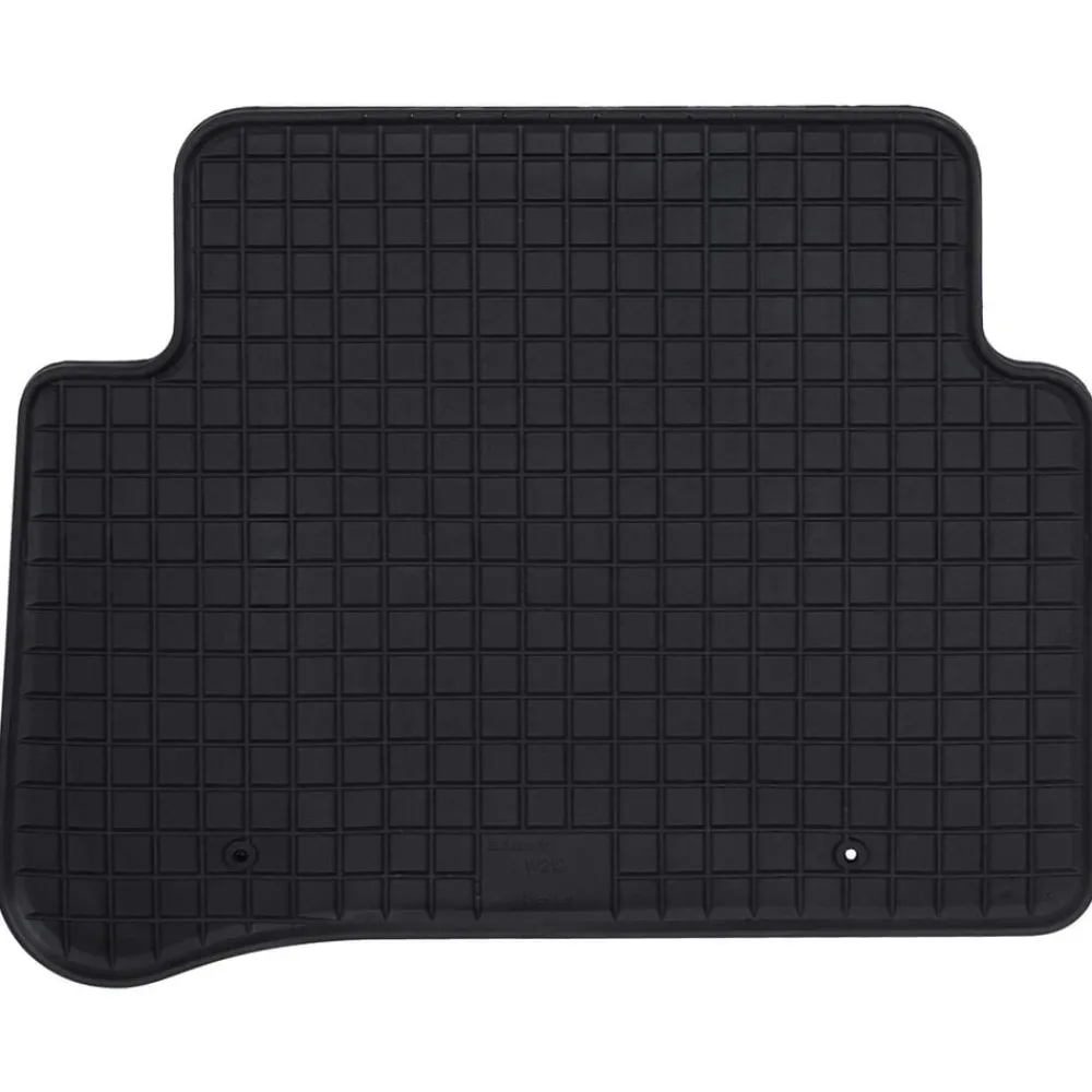 vidaXL Piezas Y Accesorios Para Vehículos-Alfombrilla de Coche 4 pcs Negro Goma