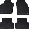 vidaXL Piezas Y Accesorios Para Vehículos-Alfombrilla de Coche 4 pcs Negro adecuado para VW T-CROSS 2019-