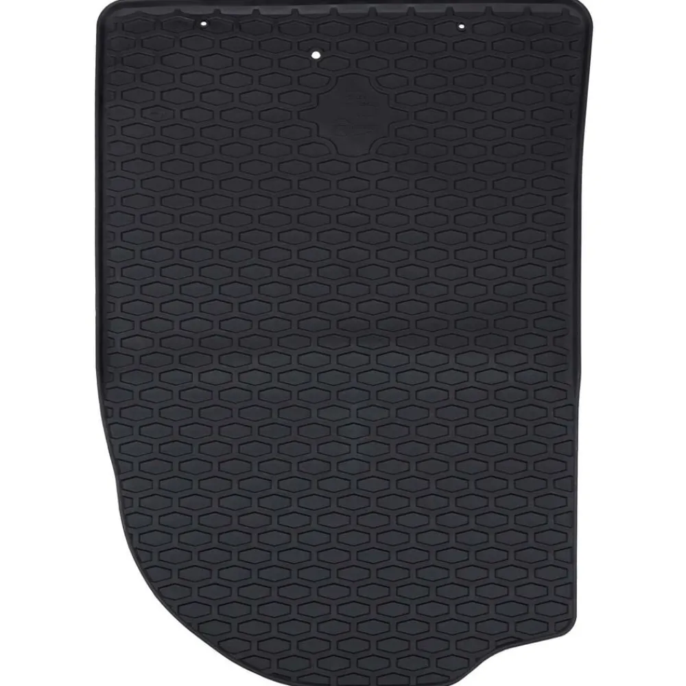 vidaXL Piezas Y Accesorios Para Vehículos-Alfombrilla de Coche 4 pcs Negro Goma