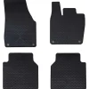 vidaXL Piezas Y Accesorios Para Vehículos-Alfombrilla de Coche 4 pcs Negro adecuado para VW ID.7 2023-