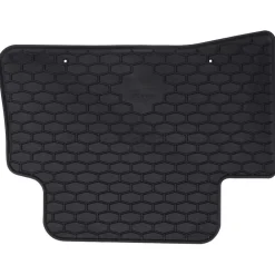 vidaXL Alfombrilla de Coche 4 pcs Negro Goma New