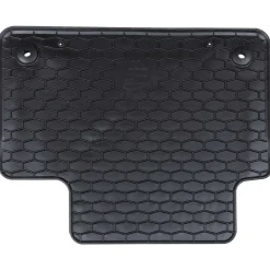 vidaXL Piezas Y Accesorios Para Vehículos-Alfombrilla de Coche 4 pcs Negro Goma