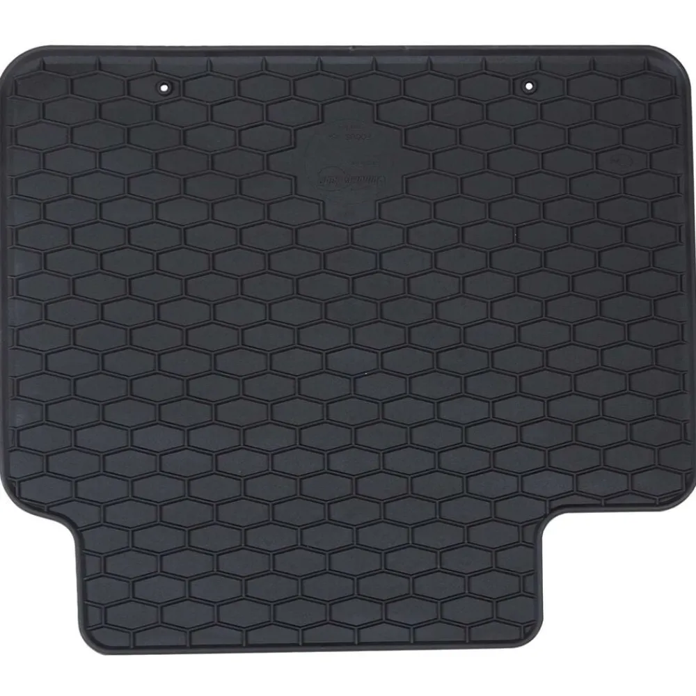 vidaXL Alfombrilla de Coche 4 pcs Negro Goma Best