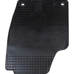 vidaXL Alfombrilla de Coche 4 pcs Negro Goma Online