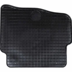 vidaXL Alfombrilla de Coche 4 pcs Negro Goma Online