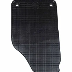vidaXL Alfombrilla de Coche 4 pcs Negro Goma Online