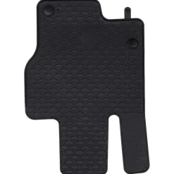 vidaXL Piezas Y Accesorios Para Vehículos-Alfombrilla de Coche 4 pcs Negro Goma