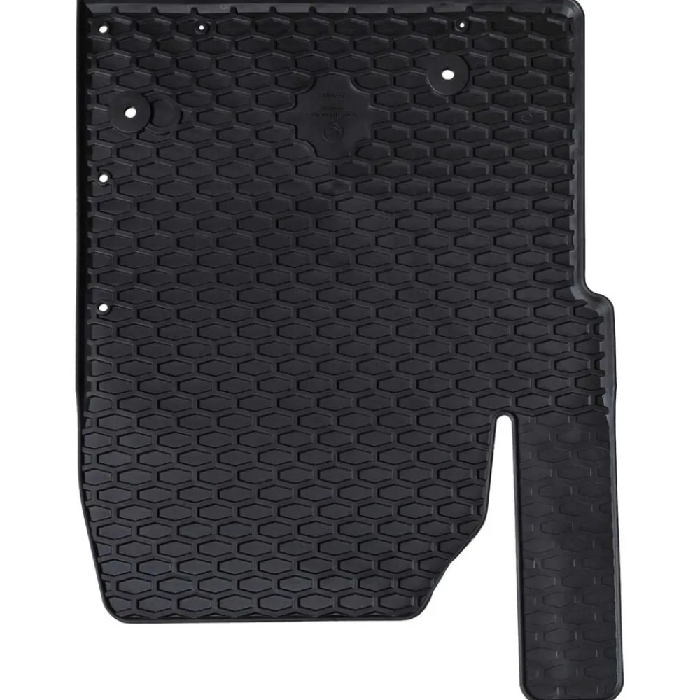 vidaXL Alfombrilla de Coche 3 pcs Negro Goma Sale