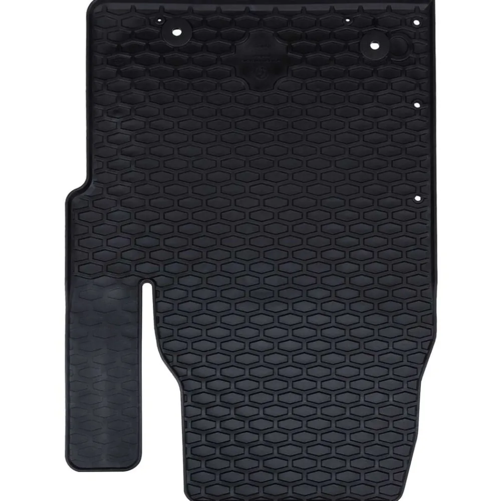 vidaXL Alfombrilla de Coche 3 pcs Negro Goma Sale