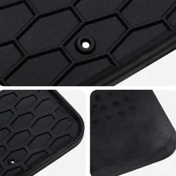 vidaXL Piezas Y Accesorios Para Vehículos-Alfombrilla de Coche 4 pcs Negro suitable for TUCSON 2020- Goma