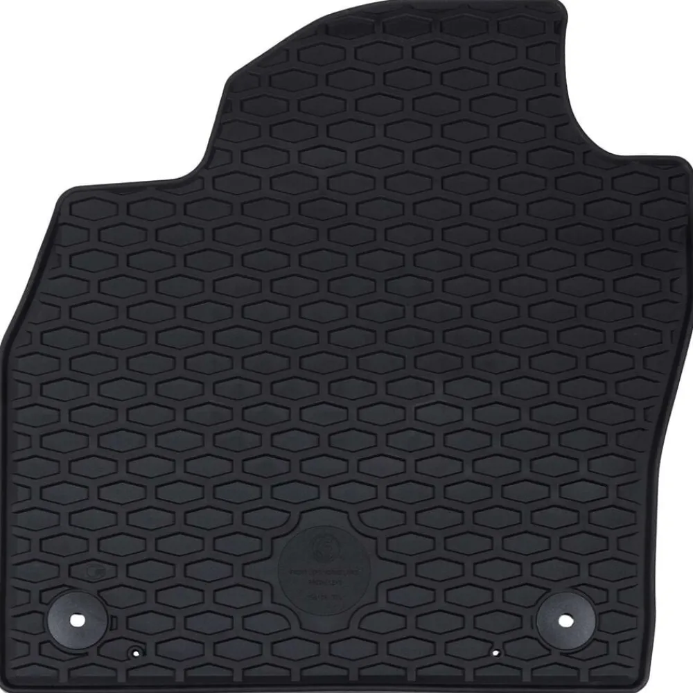 vidaXL Piezas Y Accesorios Para Vehículos-Alfombrilla de Coche 4 pcs Negro compatible con KAMIQ 2019-