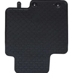 vidaXL Piezas Y Accesorios Para Vehículos-Alfombrilla de Coche 4 pcs Negro Goma