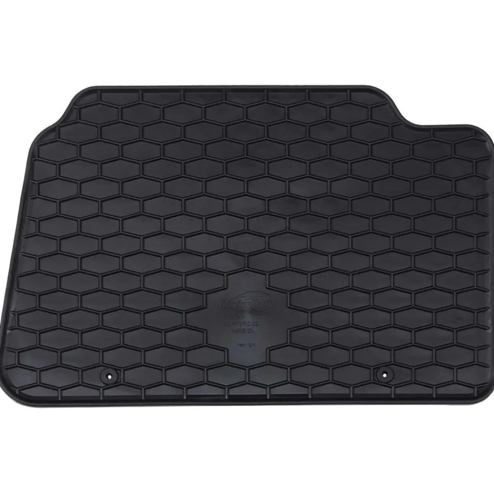 vidaXL Piezas Y Accesorios Para Vehículos-Alfombrilla de Coche 4 pcs Negro Ajuste para Toyota YARIS 2020-