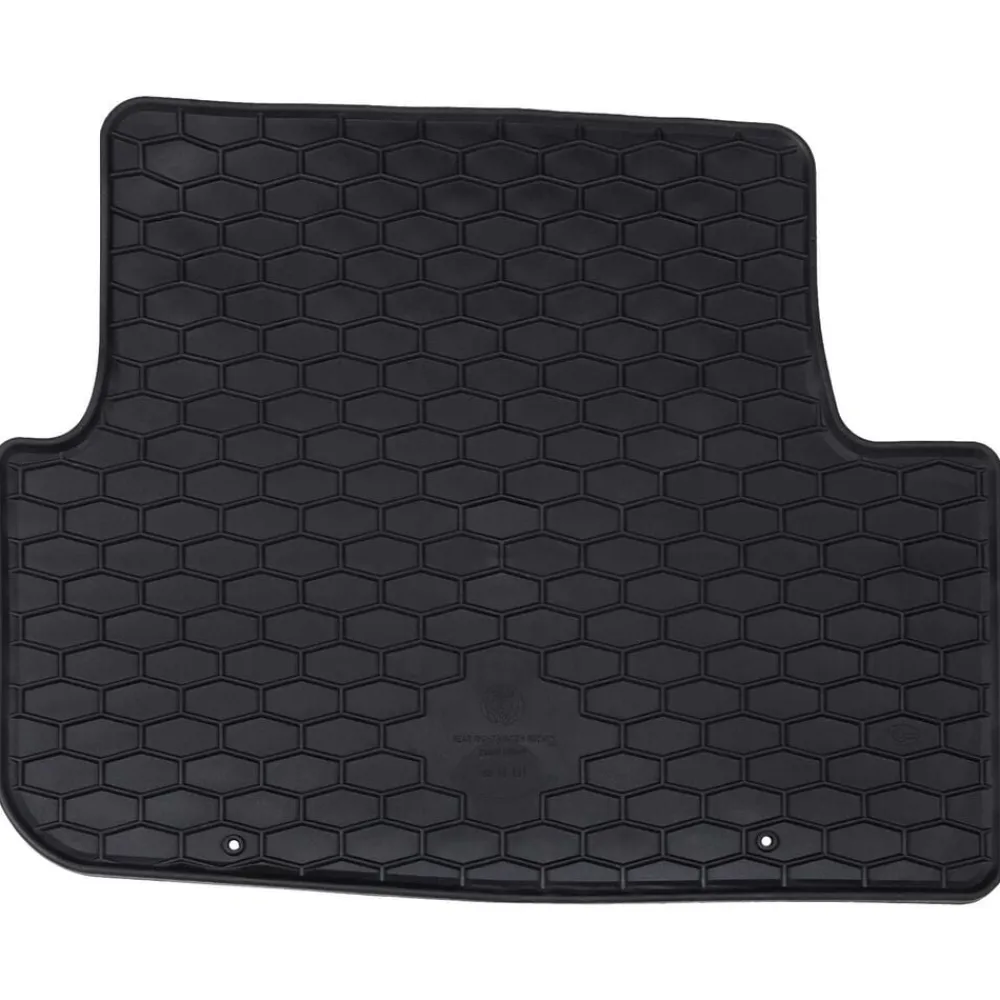 vidaXL Alfombrilla de Coche 4 pcs Negro Goma Online