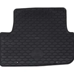 vidaXL Alfombrilla de Coche 4 pcs Negro Goma Online