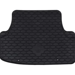 vidaXL Alfombrilla de Coche 4 pcs Negro Goma Sale