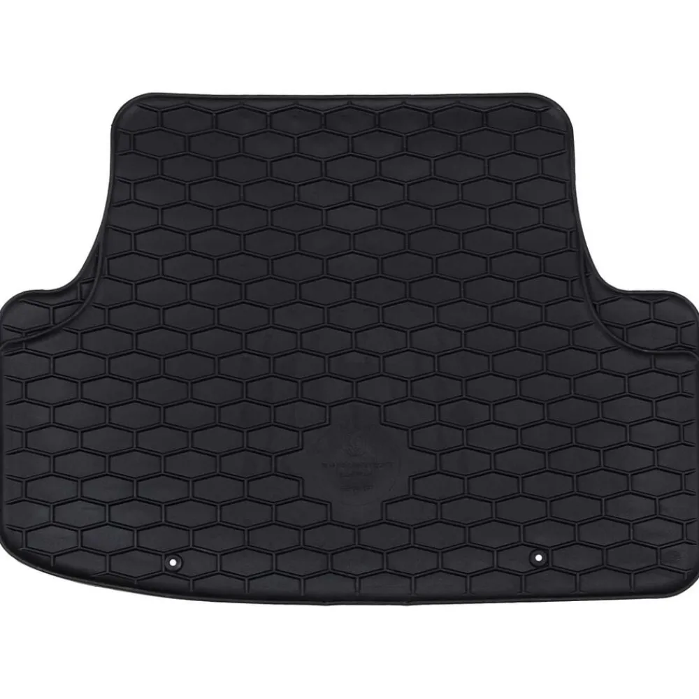 vidaXL Alfombrilla de Coche 4 pcs Negro Goma Sale
