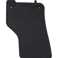 vidaXL Alfombrilla de Coche 4 pcs Negro Goma Sale