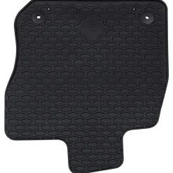 vidaXL Alfombrilla de Coche 4 pcs Negro Goma Sale