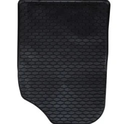 vidaXL Piezas Y Accesorios Para Vehículos-Alfombrilla de Coche 4 pcs Negro Goma