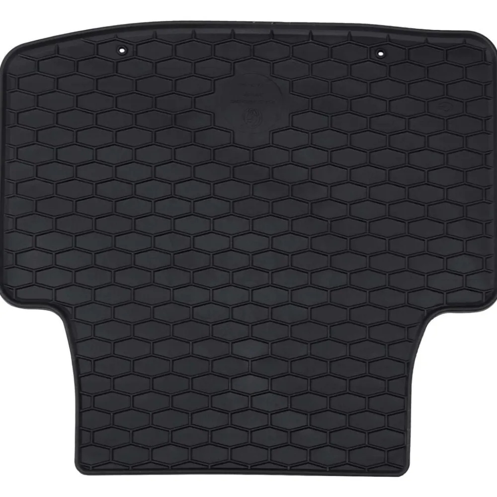 vidaXL Alfombrilla de Coche 4 pcs Negro Goma New