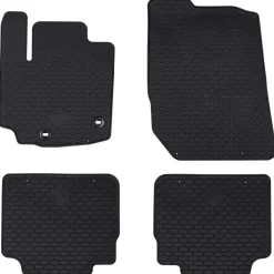vidaXL Piezas Y Accesorios Para Vehículos-Alfombrilla de Coche 4 pcs Negro Apto para Suzuki S-CROSS 2022-