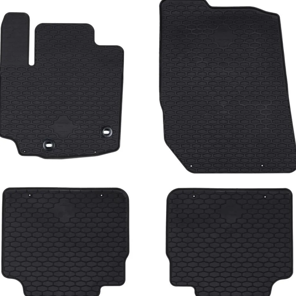 vidaXL Piezas Y Accesorios Para Vehículos-Alfombrilla de Coche 4 pcs Negro Apto para Suzuki S-CROSS 2022-