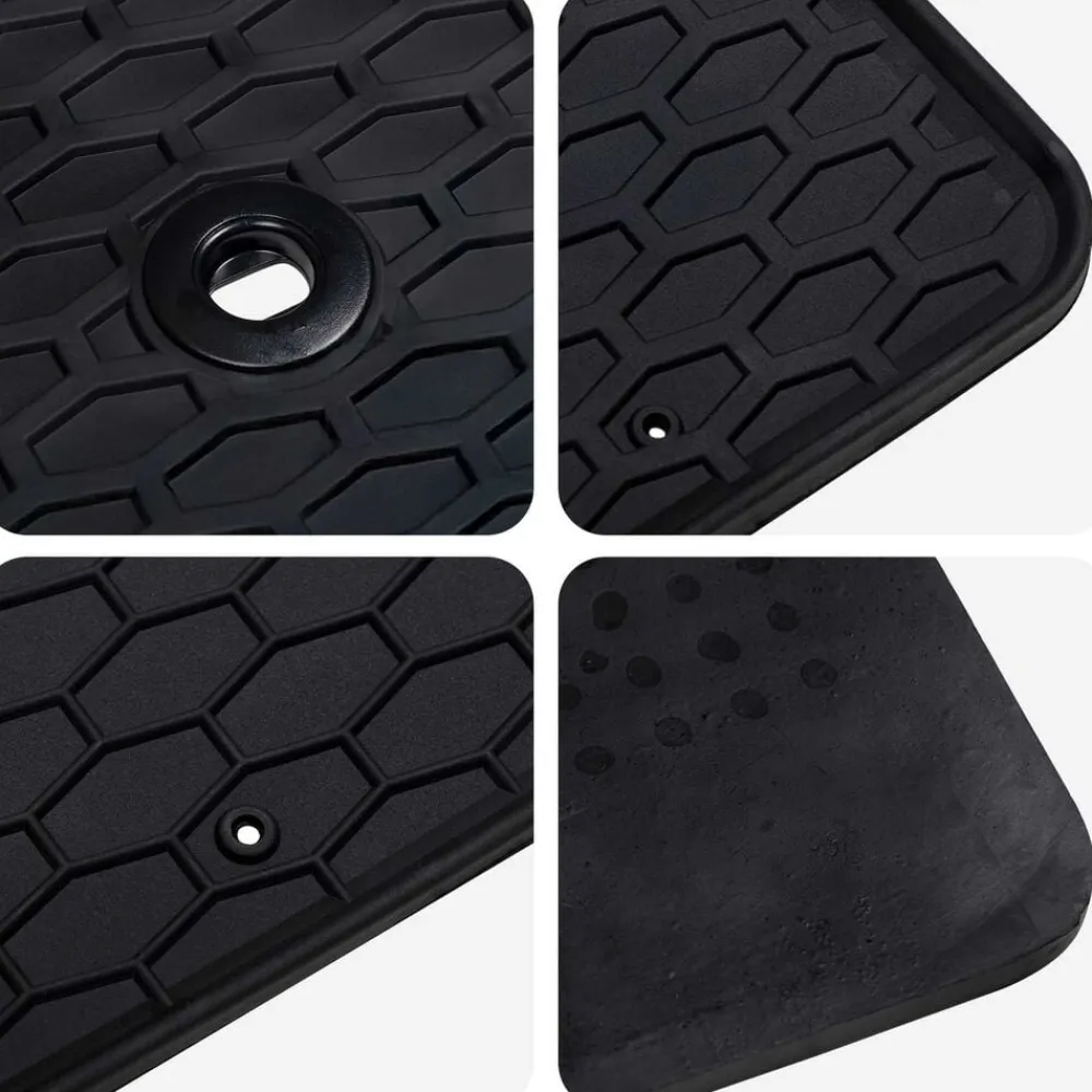 vidaXL Piezas Y Accesorios Para Vehículos-Alfombrilla de Coche 4 pcs Negro Apto para Suzuki S-CROSS 2022-