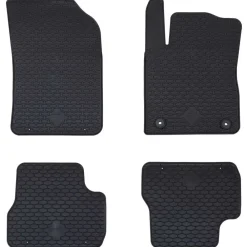 vidaXL Alfombrilla de Coche 4 pcs Negro Adecuado para C3 2017-2024 Sale