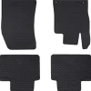 vidaXL Alfombrilla de Coche 4 pcs Negro compatble con 308 SW 2021-