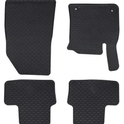 vidaXL Alfombrilla de Coche 4 pcs Negro compatible con CAPTUR 2020- New