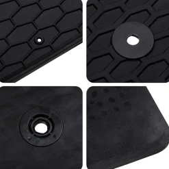 vidaXL Alfombrilla de Coche 4 pcs Negro compatible con CAPTUR 2020- New