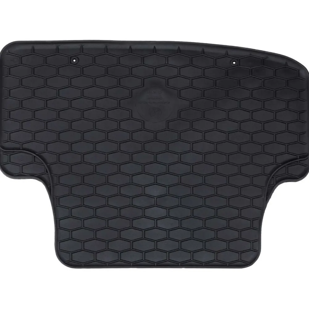 vidaXL Alfombrilla de Coche 4 pcs Negro Goma Sale