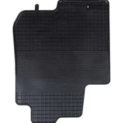 vidaXL Alfombrilla de Coche 4 pcs Negro Goma New