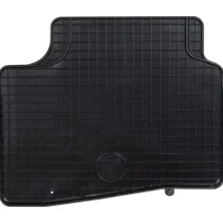 vidaXL Alfombrilla de Coche 4 pcs Negro Goma New